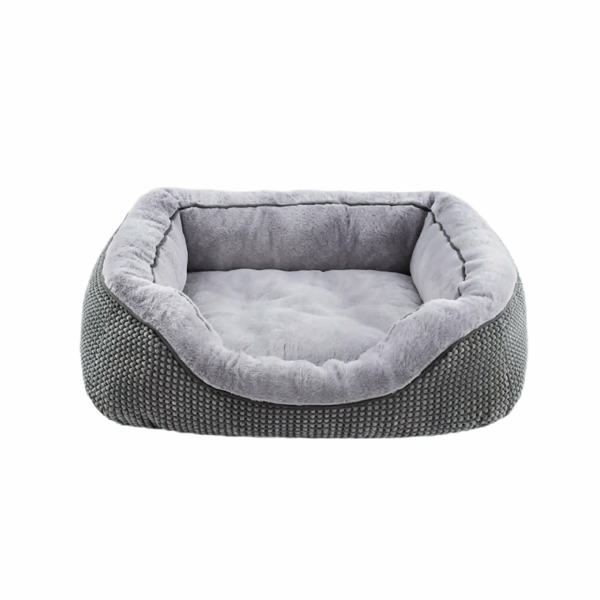 Plush Faux Fur Cat Bed